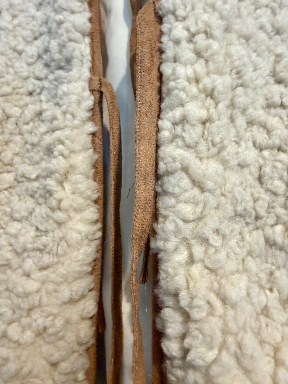 Faux shearing vest 🍁 - Picture 3 of 3